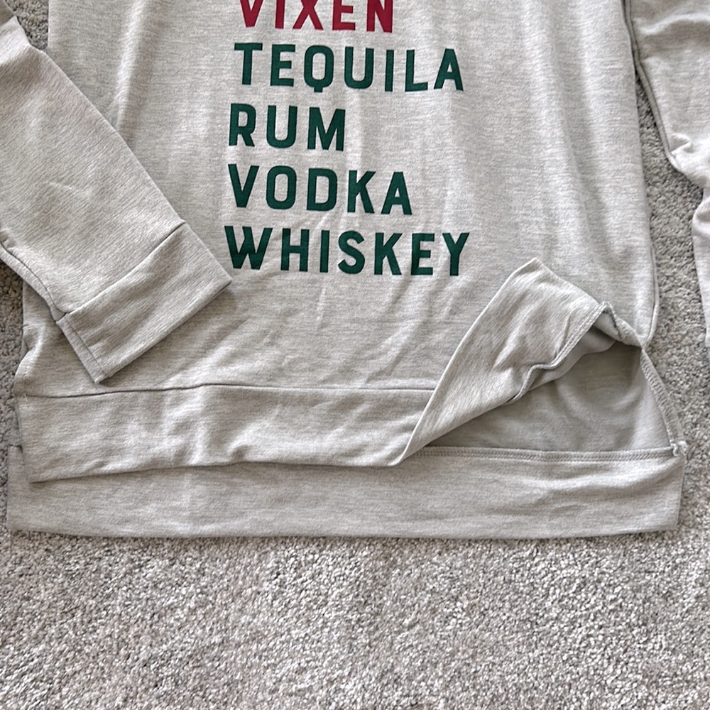 Southern Grace Long Sleeve Holiday Top - Picture 4 of 5